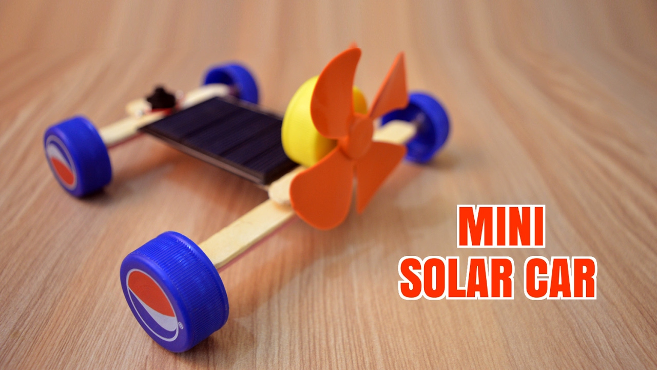 How to Make a Mini Solar Car - Homemade (Creative Life ...