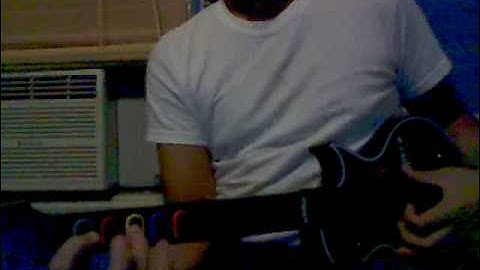 GH3-Through The Fire And Flames Intro ONE Handed 100% FC