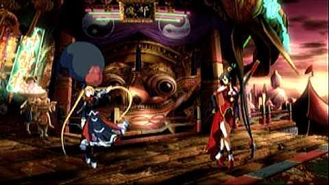 BlazBlue Calamity Trigger Playthrough: Arcade: Rachel Alucard Part 1