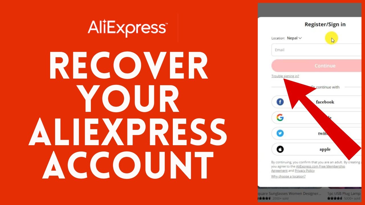 How to Recover Your AliExpress Account?
