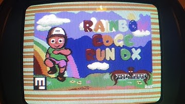 C64 homebrew game review (rainbows edge run dx)