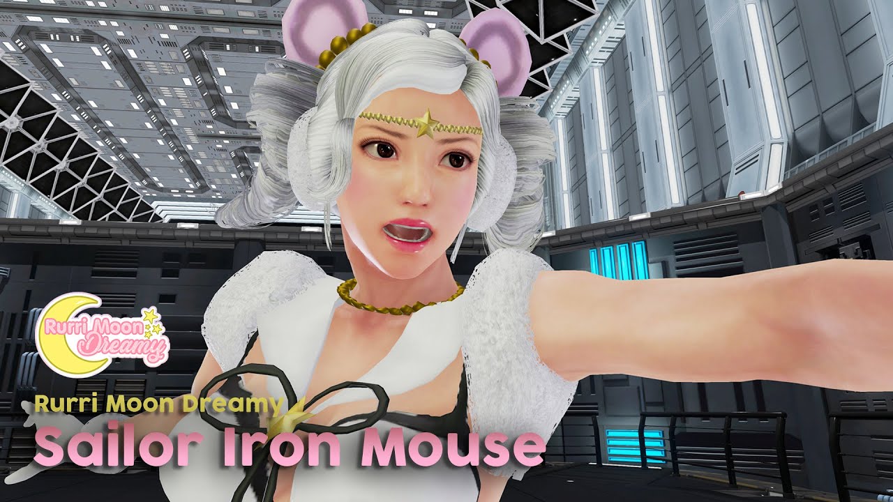 Tekken 7 - Ling Xiaoyu as Sailor Iron Mouse (Sailor Moon)