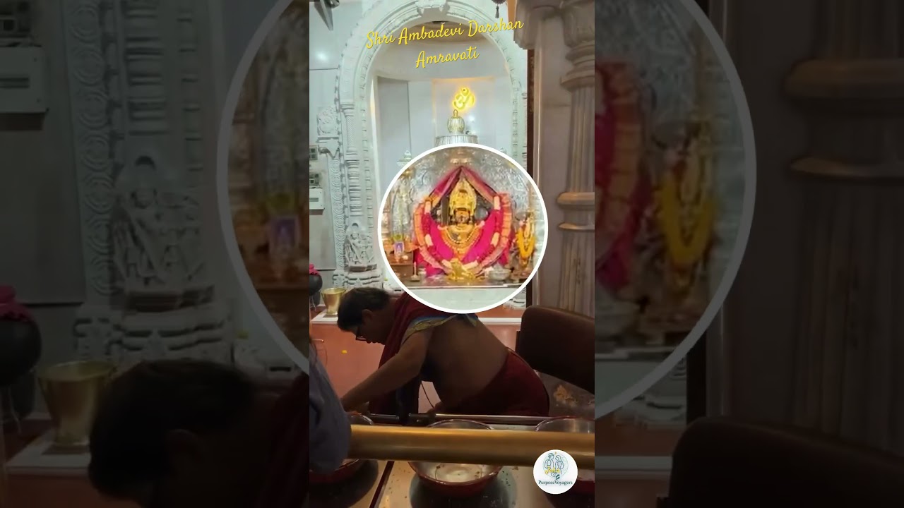 🌸 Ambadevi Temple, Amravati | 1000+ Years of Divine Legacy 🙏✨ #shrots #navratri #shriambadevi