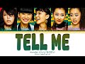 Wonder Girls (원더걸스) "Tell Me (Rap Version)" Lyrics (Color Coded Lyrics)