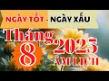 Xem Ngày Tốt & Xấu Tháng 8 Âm Năm 2025 🌟 | Lịch Vàng Cho Các Ngày Quan Trọng