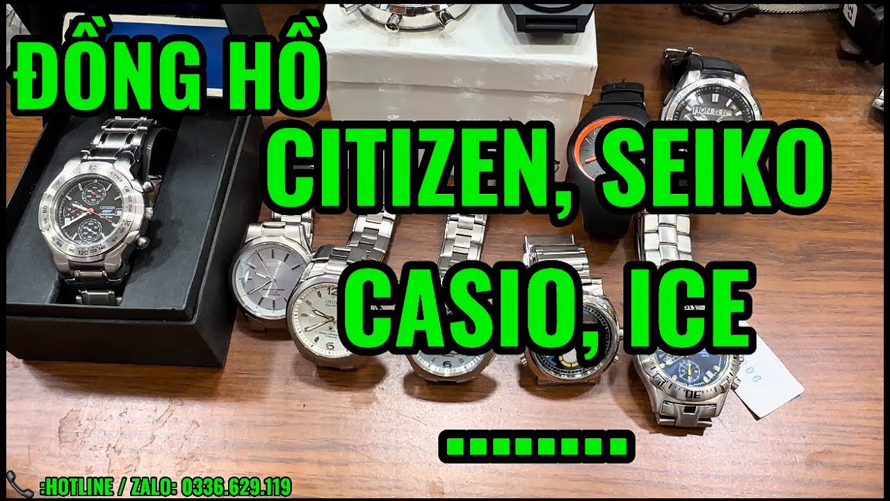TỔNG HỢP ĐỒNG HỒ. SEIKO, CITIZEN, CASIO, ICE……( NGÀY : 02/02/2026 ) 📞 :HOTLINE / ZALO: 0336.629.119