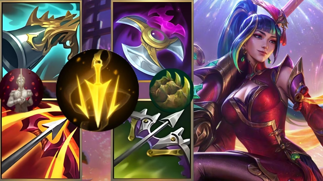 【LOL 手遊榜單大神】國服女警絕活哥（Wild Rift Caitlyn）出裝符文搭配推薦，教你上分技巧對線細節