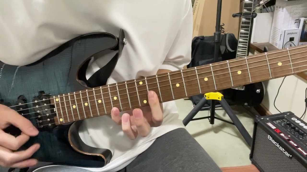 【27日目】狂乱 Hey Kids!! -THE ORAL CIGARETTES (TVsize) ギター弾いてみた 【初心者】