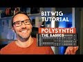 How to use Bitwig Tutorial - Polysynth Device - The Basics