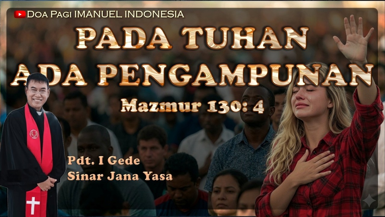 PADA TUHAN ADA PENGAMPUNAN OLEH PDT I GEDE SINAR JANA YASA