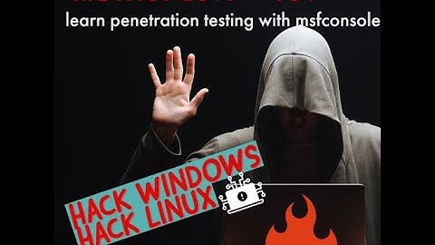 Metasploit 101 - Learn the art of Penetration testing with msfconsole