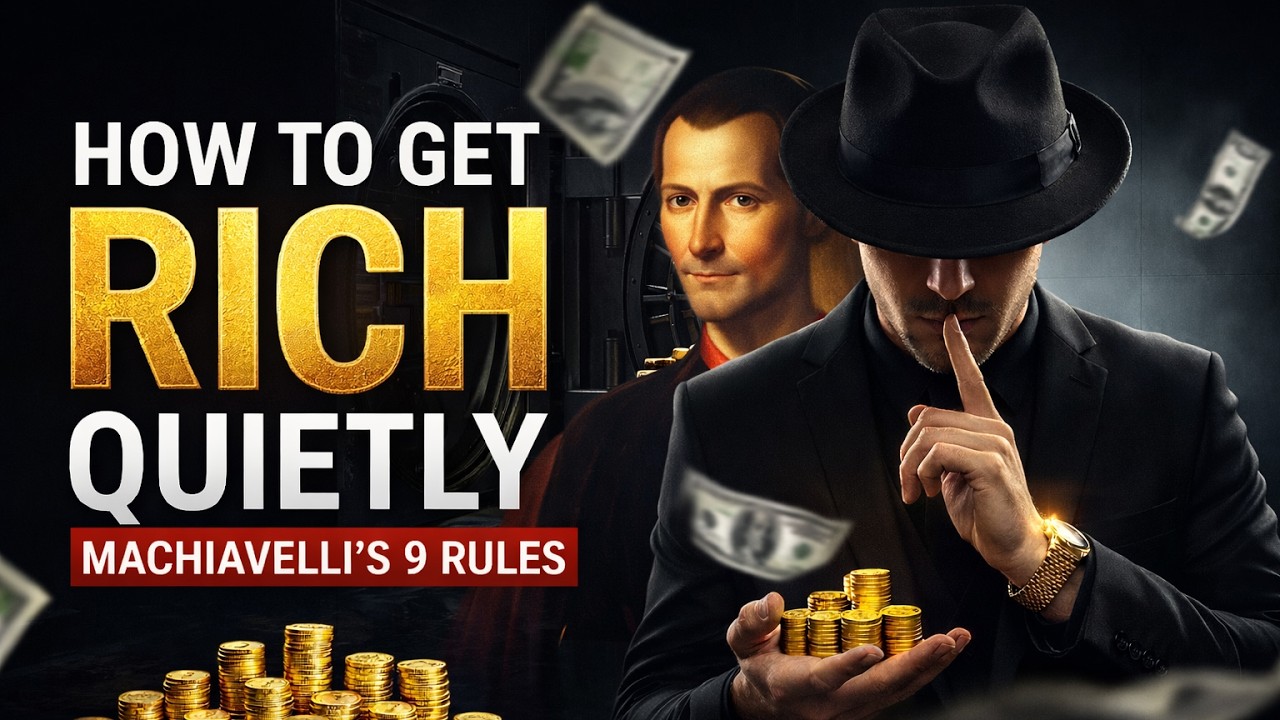 How to Get Rich Quietly | Machiavelli’s 9 Rules for Silent Wealth - YouTube