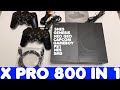 X PRO 800 in 1 Retro Game Console Setup Teardown and Review