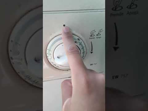 How to use the Electrolux 750 automatic washing machine