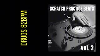 DJ Scratch Practice Loop Drugs Beat Instrumental【BPM82】