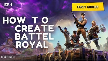 how to make battle royale game in unity | Series 1st part