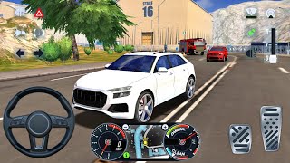 New Audi Q5 4x4 Uber Cab Driving 3D - Taxi Android VIP Car Simulator - Car Game Android Gameplay screenshot 2