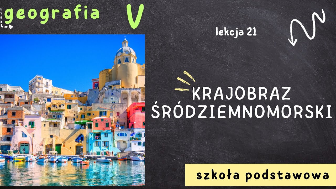 Geografia klasa 5 [Lekcja 21 - Krajobraz śródziemnomorski] - YouTube