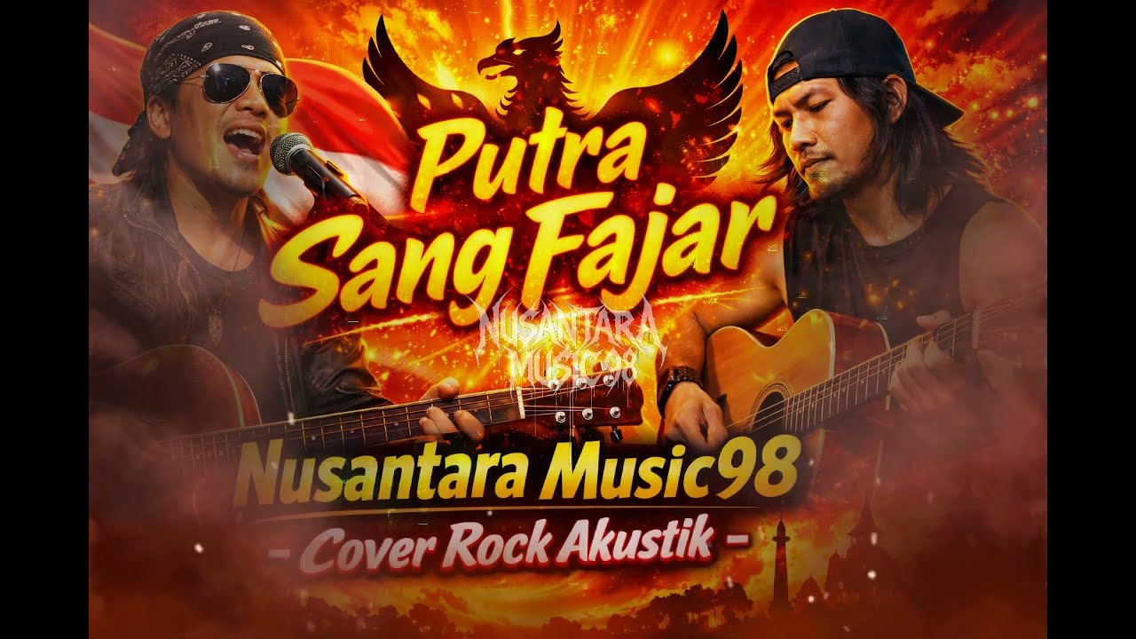 Putra Sang Fajar - Nusantara Music98 - Cover Rock Akustik - Jas Merah (Jangan lupakan Sejarah)