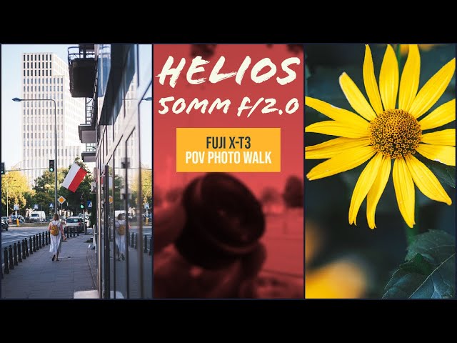 Helios 50mm f/2.0 Vintage POV Photo Walk (Fujifilm X-T3)