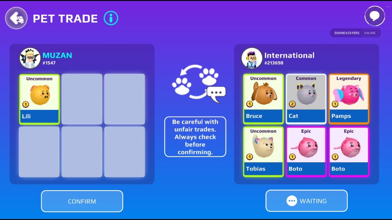 Trading my Perfect Pig in PKXD (OMG reaction!)