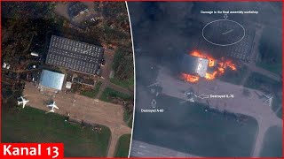 Peyk Görüntüsü Rostovda Iki Rus Təyyarəsini Və S-400 Mövqeyinin Məhv Edi̇ldi̇yi̇ni̇ Göstərib