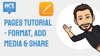 Pages iOS Tutorial (2021)| How to Format Text, Insert Media and Share