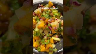 🥭 Healthy Mango Chana Chaat Recipe | Sweet, Spicy & Tangy High Protein Salad #shorts #mangotreat
