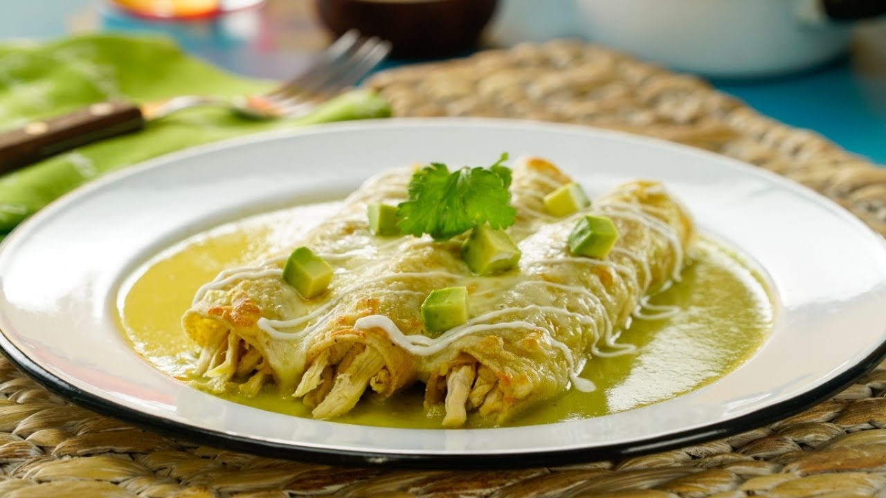 Enchiladas suizas picositas YouTube