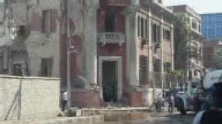 Egypt - A large explosion struck outside the Italian Consulate in Egypt's capital Cairo, severely da