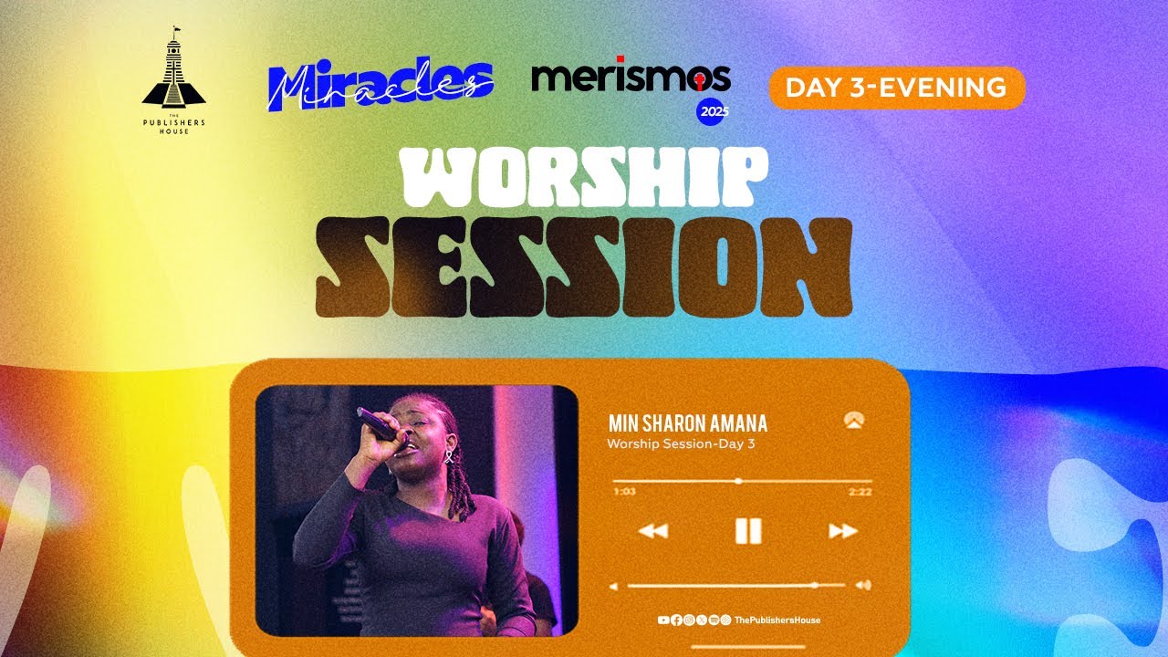 MERISMOS 2025 || MIN. SHARON  || DAY 3 EVENING SESSION || 19TH APRIL, 2025