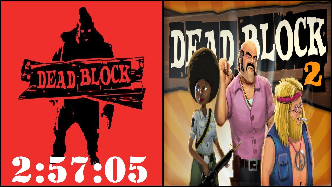 Dead Block WORLD RECORD Speedrun 100% Co-Op - 1:42:57:00