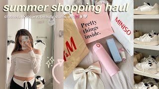 BELANJA HAUL ‧₊˚✩彡 : pakaian, perawatan kulit, perlengkapan kecantikan *siap untuk musim panas* !... screenshot 4
