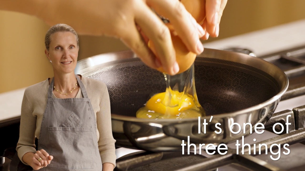 Video 2 for 8-inch, Ceramic Hybrid Frying Pan