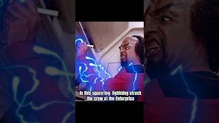 In this space fog lightning struck the crew of the Enterprise#startrek #shorts #shortvideo #series
