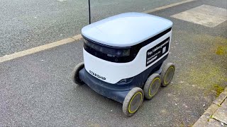 Starship Technologies Robot Delivery in Manchester