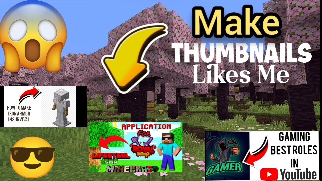 How To Make Thumbnail Like Me || Make Thumbnail Like This Best ...