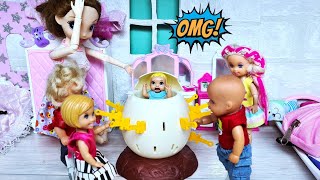 В Игру Играли, В Даника Попали😲🤣 Катя И Макс Веселая Семейка! Смешные Куклы Барби Истории Даринелка