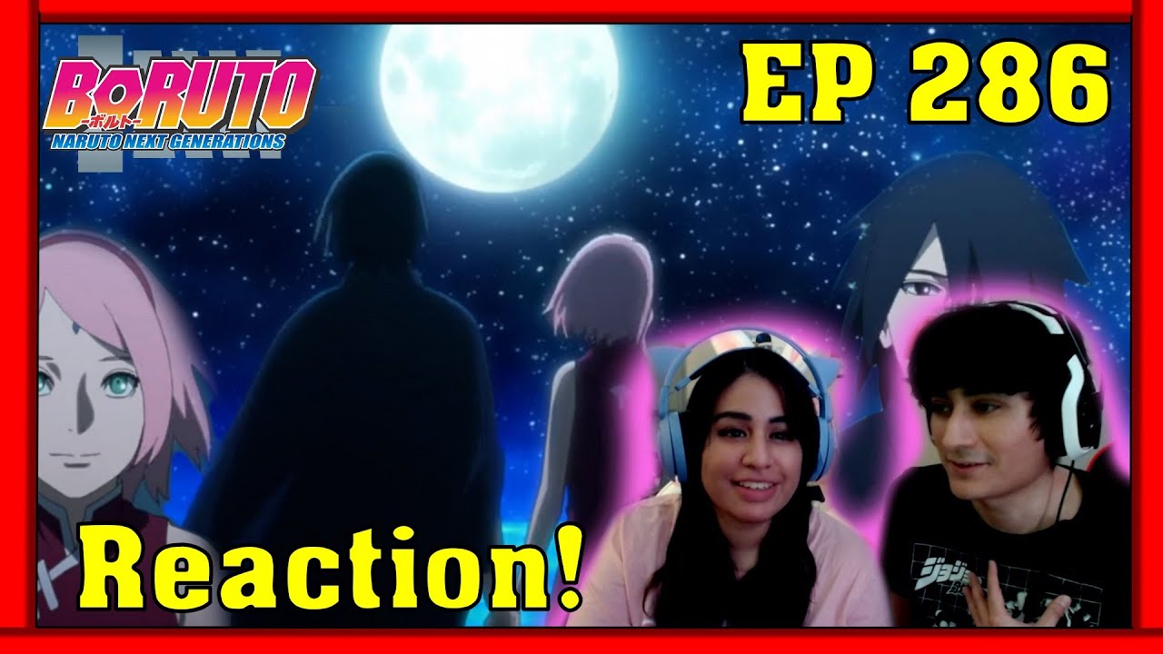 Final SasuSaku Moment | Sasuke Retsuden | Boruto Episode 286 REACTION!!!
