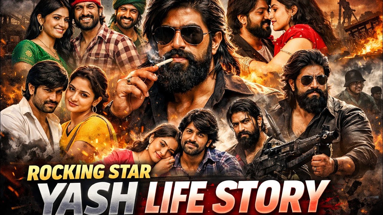 Yash Rocking Star Ravan Rocking star yash life story | ನಮ್ಮ ಯಶ ಅವರ ಜೀವನ ಚರಿತ್ರೆ | ವಿಡಿಯೋ ಅನ್ನು ...
