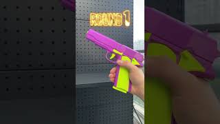 Toy gun with shell ejection model