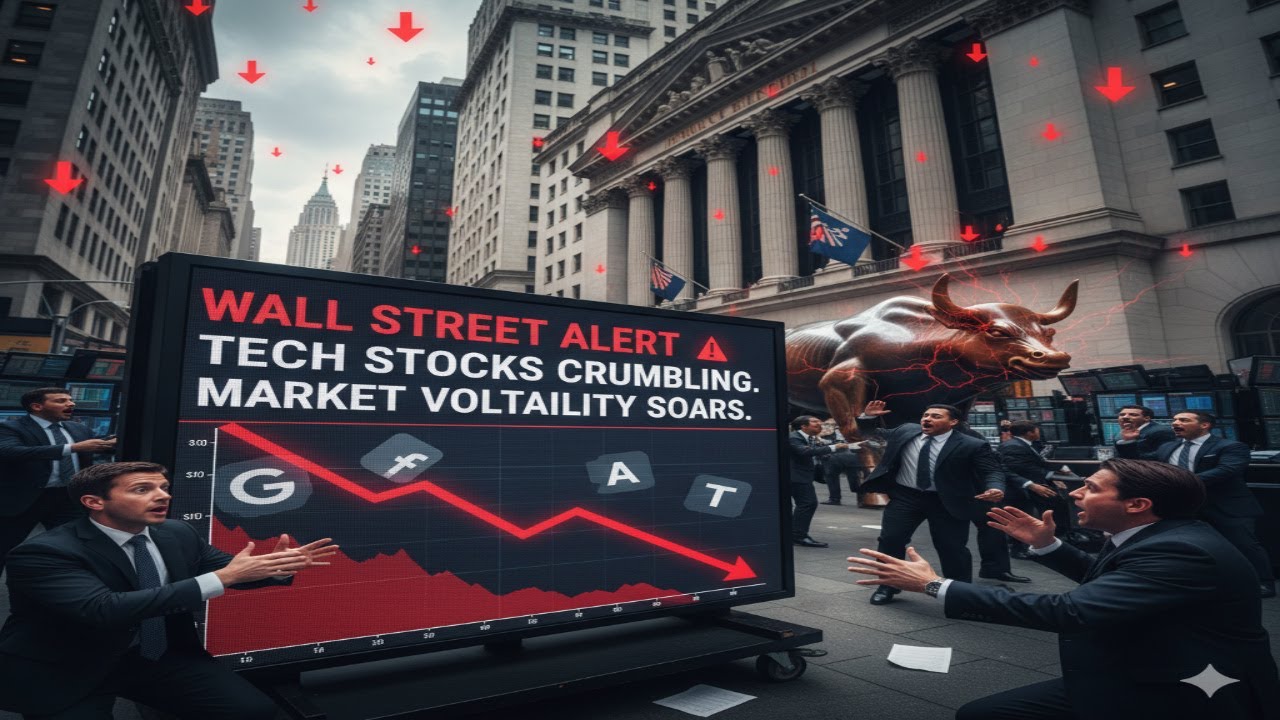AI Shakes Wall Street 🚨 Tech Stocks Falling as Market Volatility Rises