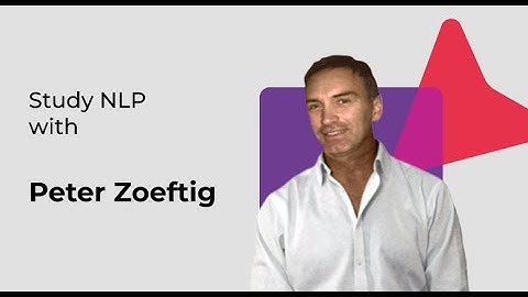 Welcome video for the NLP course with Peter Zoeftig