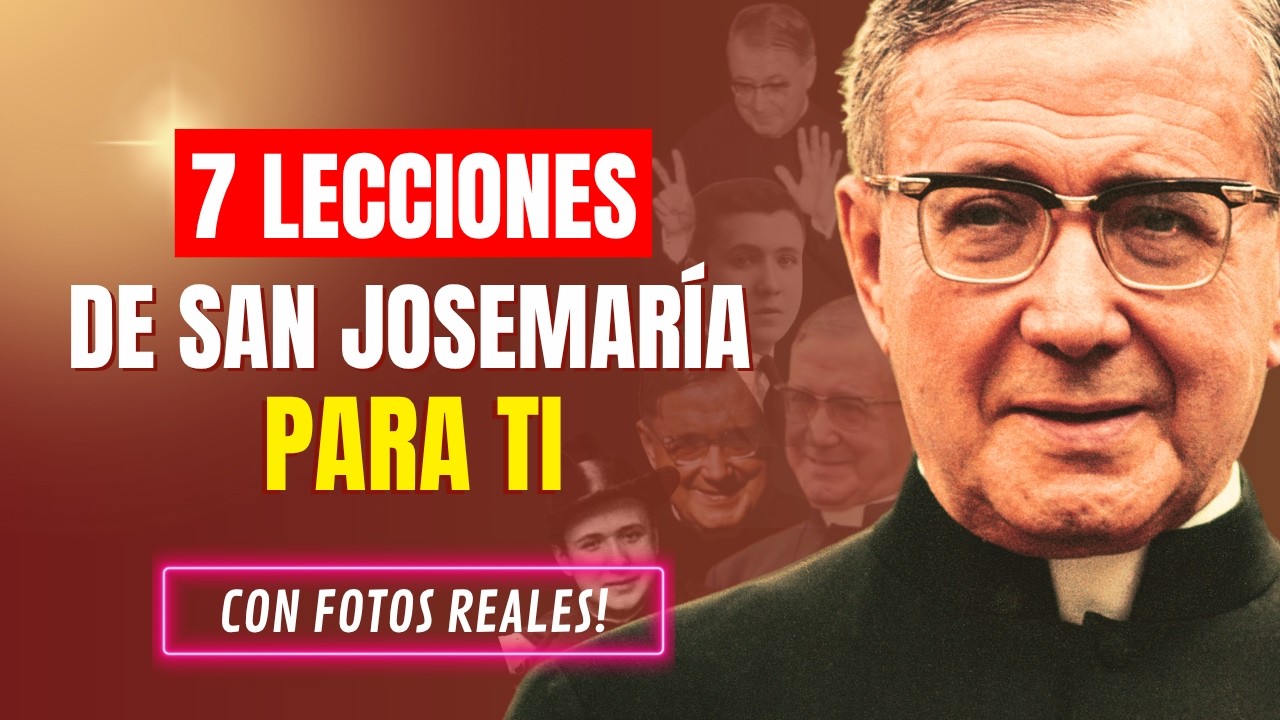 Cambia tus HÁBITOS con las enseñanzas de San Josemaría Escrivá y transforma tu vida!!!