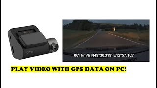 70Mai PRO - How to play recordings with GPS data [Tutorial] screenshot 1
