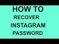 How To Recover And Change Instagram Password ?