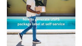 How to Send a Package via USPS Self-Service Kiosk #allinallarun
