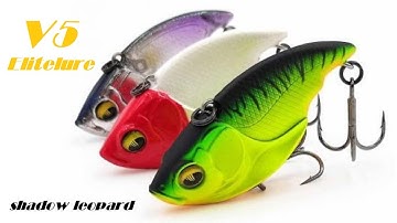 || 115k || Mồi Câu V5 Elitelure - Lure cá lóc , chẽm - Mồi giả câu Lure chất lượng cao