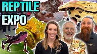 RAREST AND MOST EXPENSIVE FROGS I'VE EVER SEEN! CALGARY REPTILE EXPO