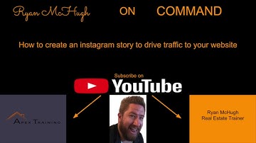 Ryan McHugh on Command-How to create an instagram story to drive traffic to your website